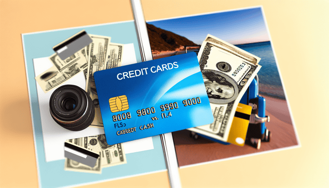 An image illustrating Kreditkarte oder Bargeld im Urlaub